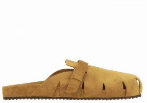 Brown Ancient Greek Sandals Atlas Men Slippers | SZG991PC